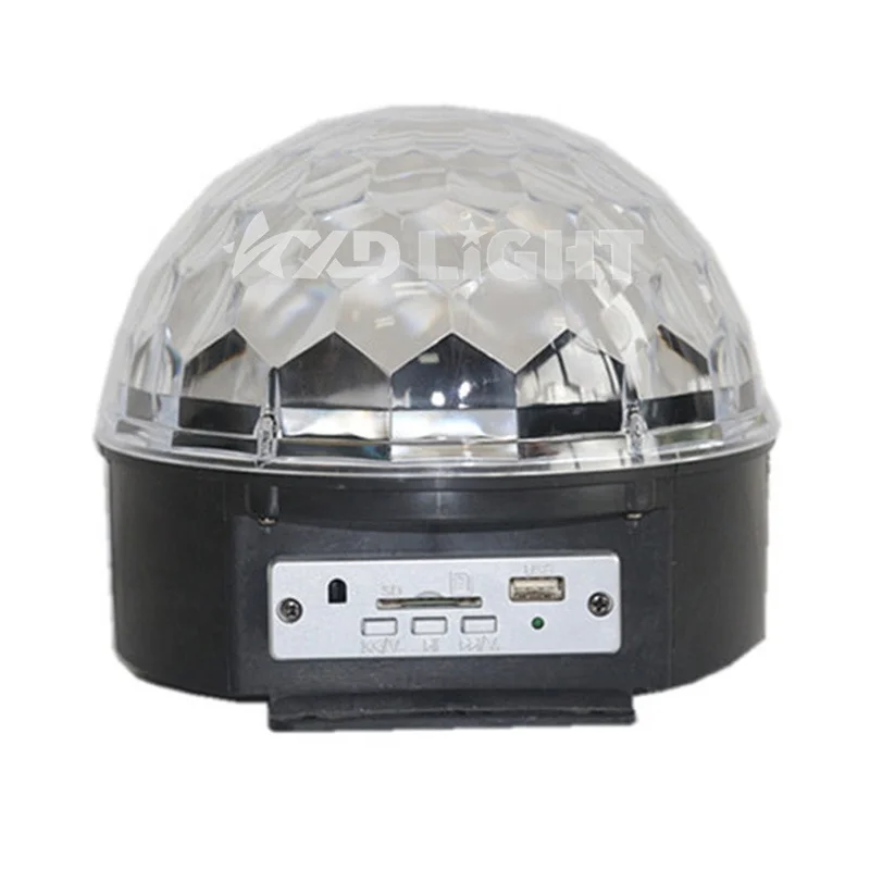 Effect Lighting Crystal Star Disco Ball Led Crystal Magic Ball Light Charging with MP3