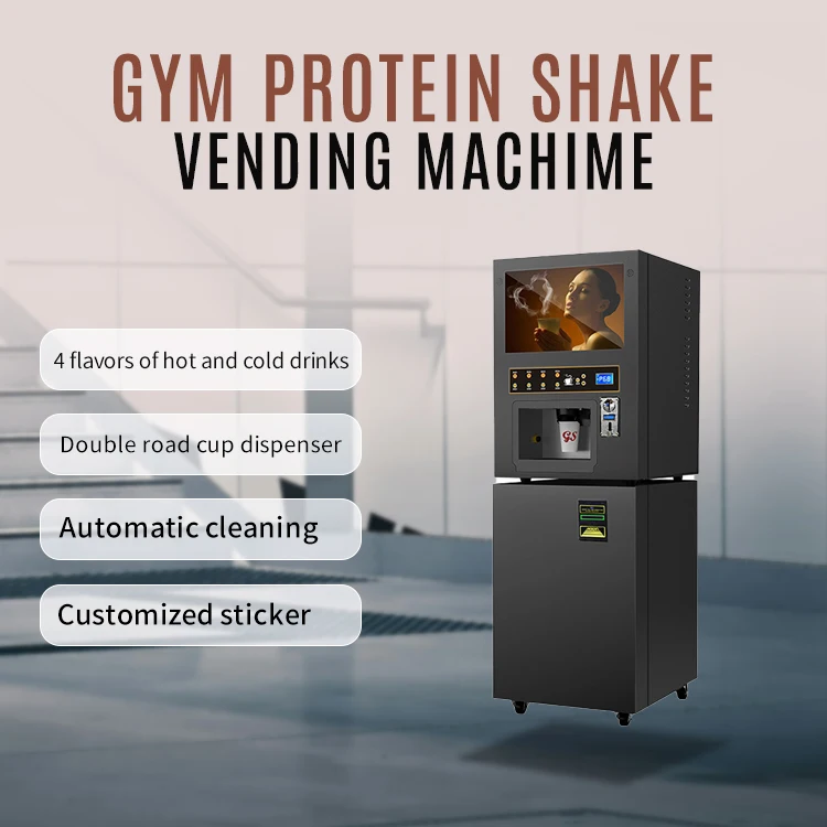 Coffee/Coffe/Cafe Vending Machine Professional Instant Coffee Vending Machine for Sale Maquina Expendedora