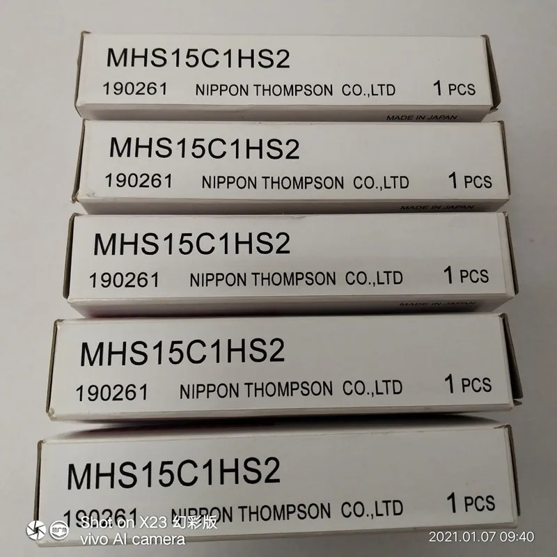 IKO Linear Guide Slide Block MHS15 MHSG15 MHSG15C1HS2 MHS15C1HS1 MHS15C1HS2