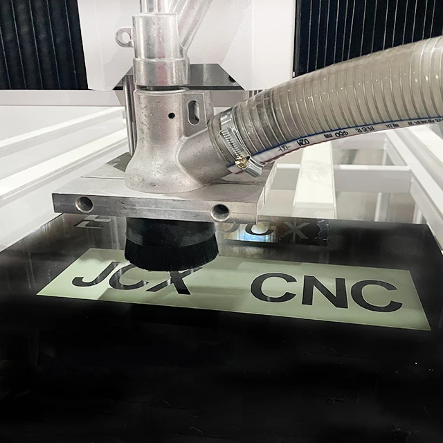 JCXstone CNC Sandblasting Machine for Letters Photos and Portraits on Stone Tombstones