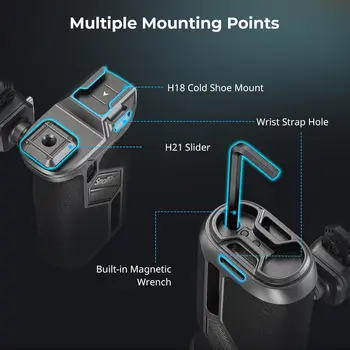SmallRig H21 Quick Release Swivel Side Handle Kit 4485 detail image