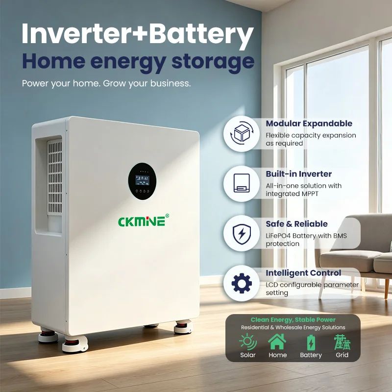 Factory Direct All in One Solar Inverter Energy Storage 3.6kW 5kWh 25.6V 200AH LiFePO4 Lithium Battery Wholesale OEM Agent