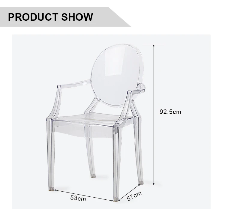 Wholesale Transparent Clear Crystal Modern Events Wedding Plastic Party