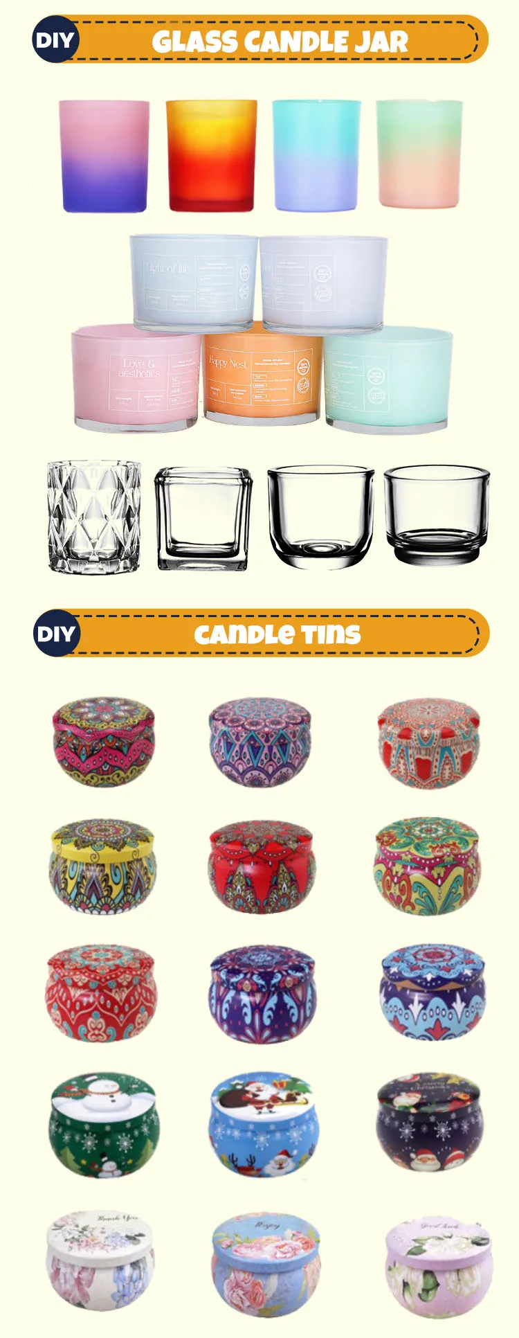 Aroma Home Hot Sale Making Kit Set Make Your Own Diy Soy Candle Making