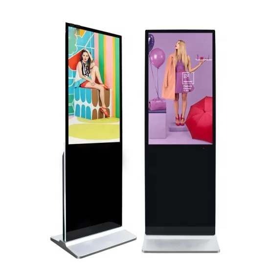Floor Standing Vertical Interactive Digital Signage Totem LCD TV Touch Screens Kiosk Advertising Display for advertising
