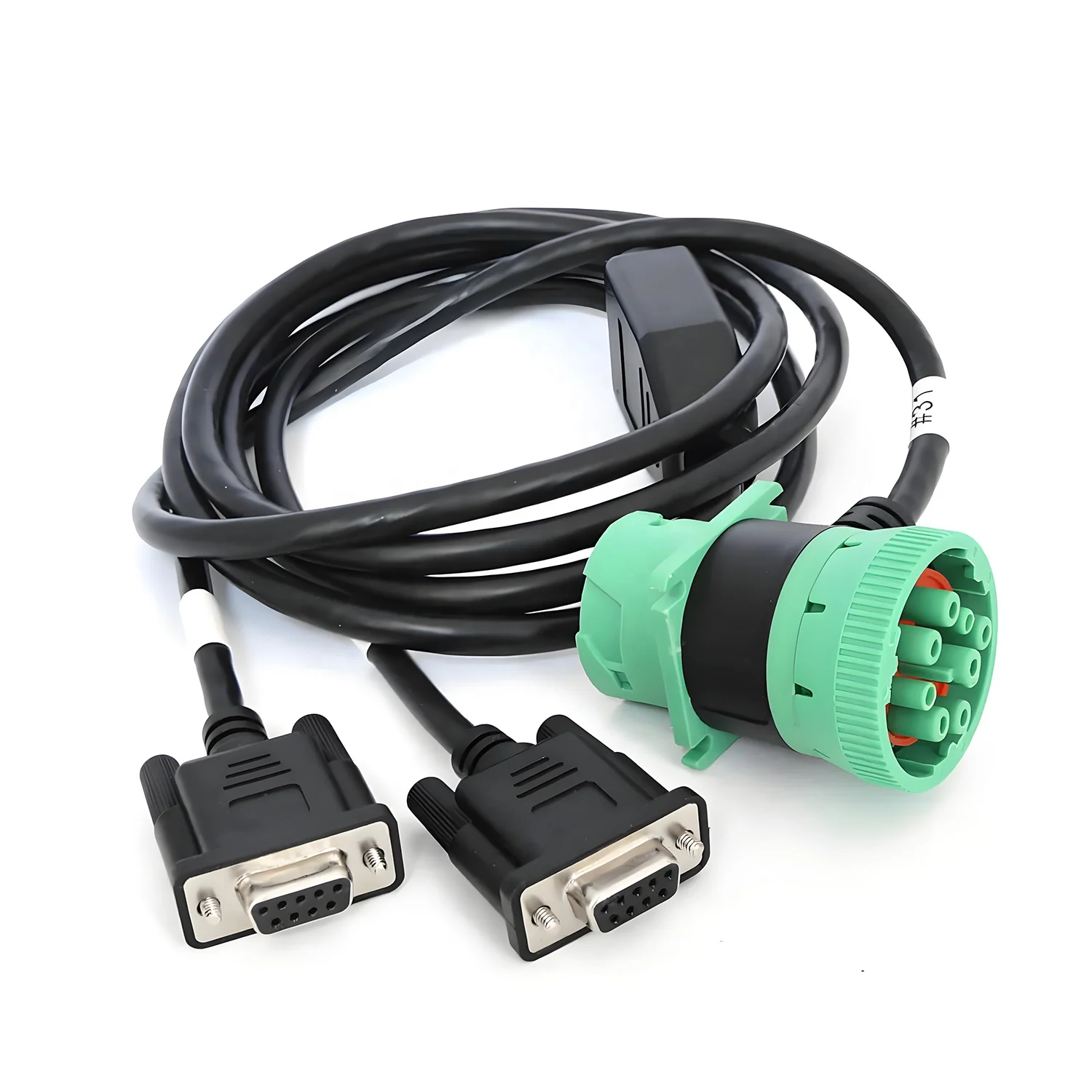 System-S Câble Adaptateur D-Sub RS232 DB9 Mâle Vers Femelle Gris 5m - Extension Port COM