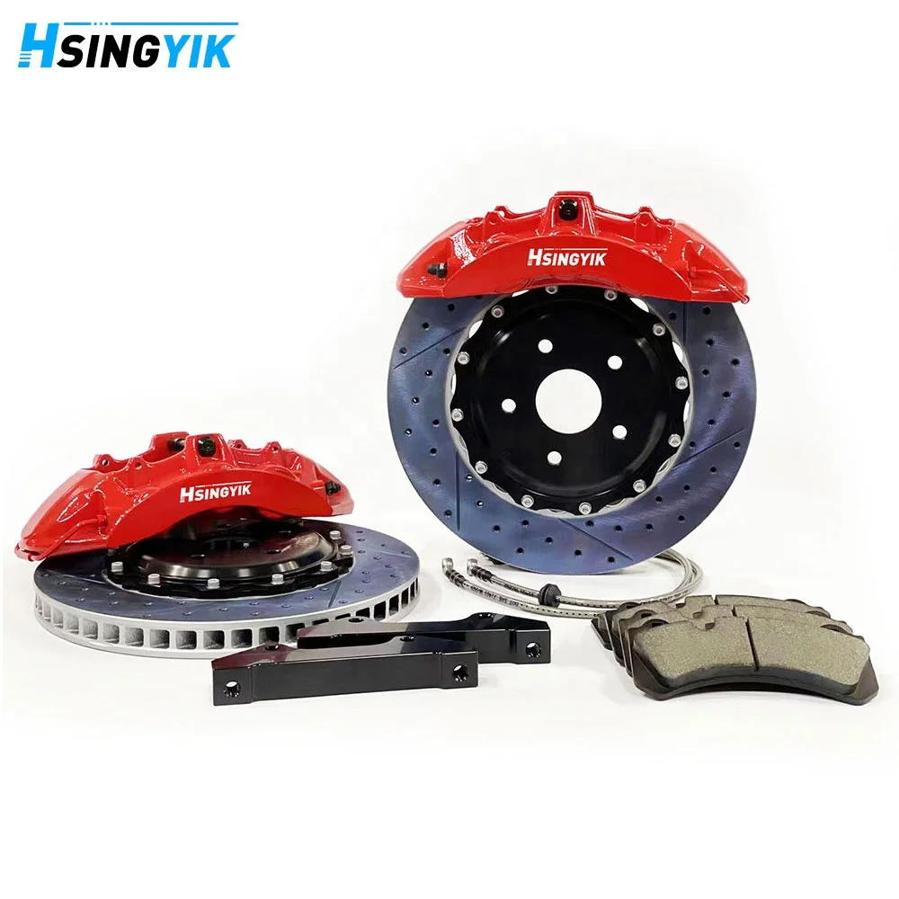 Hsingyik 6 Piston Front Racing Big Brake Kit Brake Upgrade Rotor Disc for Honda Crv Toyota Innova Zenix Hybrid