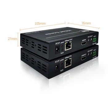 Hot Selling Audio 4K hdmi extender lan Video Extender 70M Hdmi Over Ethernet Extender