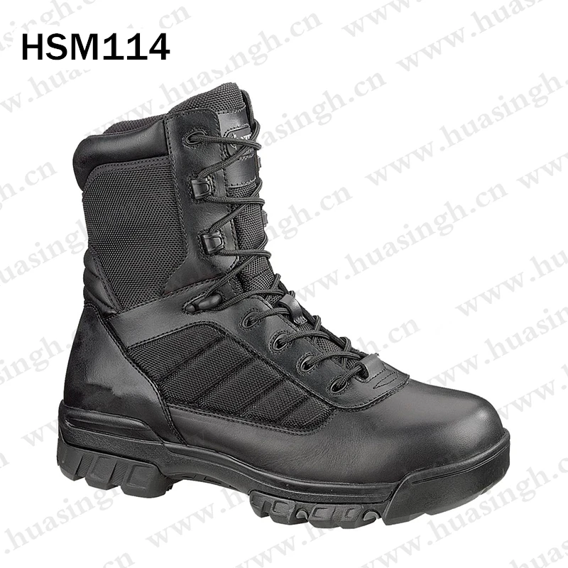Rwh, Strong Grip Water Repellent  Combat Boots with EVA+ RUBBER Outsole Tan Colour Popular in Israel Military Boots HSM114
