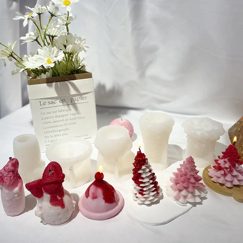 Moule Silicone Flocon De Neige — Pour Résine, Plâtre, Bougies — Déco Noël, Artisanat DIY