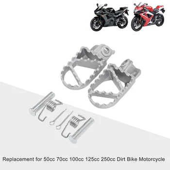 Repose-pieds (footpegs) De Remplacement Pour Quad, Moto Cross, Pit Bike - En Métal, Dimensions 78x35 Mm, Axe 18 Mm