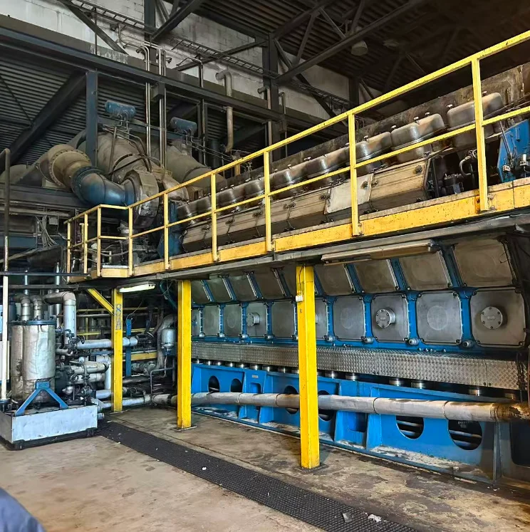 Used Wartsila 18V38 Complete Diesel Genset Set