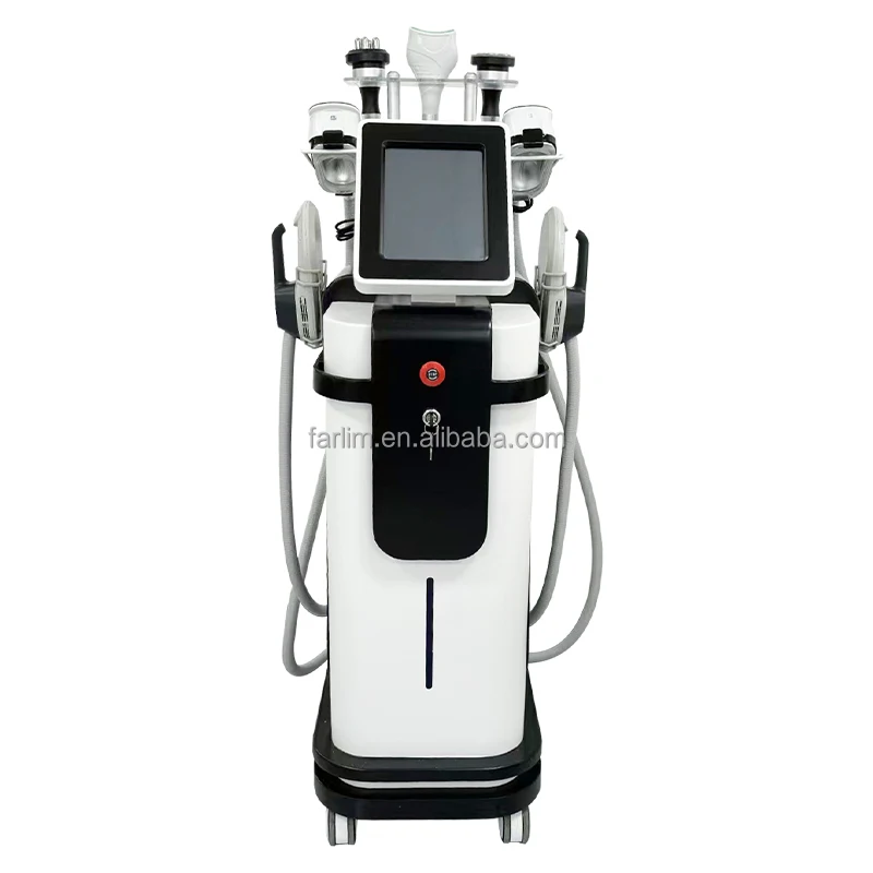 4D Cool Tech Double Chine Cellulite Removal Criolipolisis 360 Cryotherapy Body Sculpting Fat Freeze Facial Body Slimming Machine