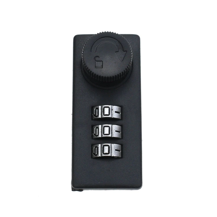 YH1280 Rectangular 3 Digits Plastic Combination Cabinet Password Cam Lock