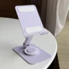 Purple square base