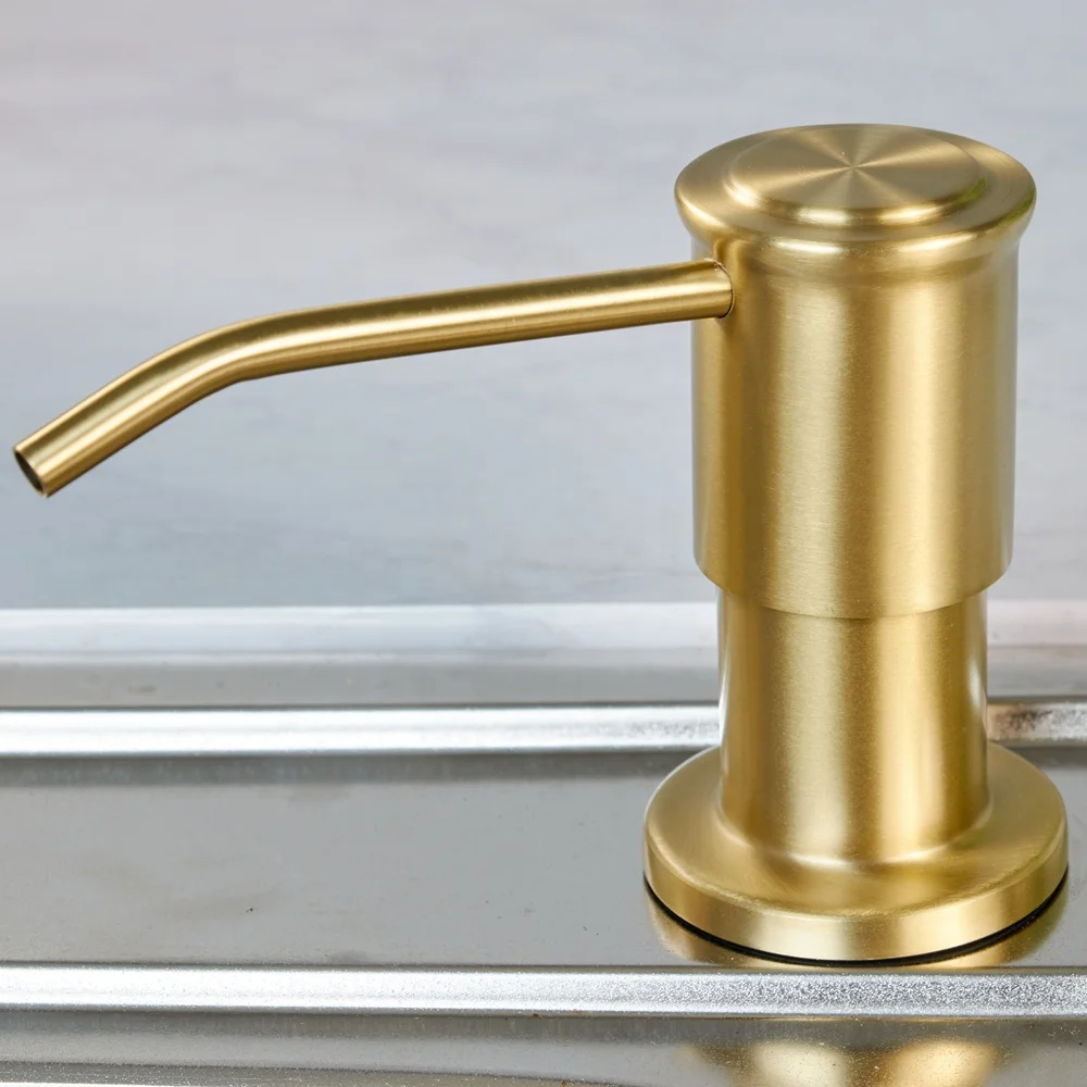 Longan Rechargeable Push Hand Sanitizer Liquid Soap Dispenser 1000 Ml Lotion Pump Gold Lotion Dispenser Factory China