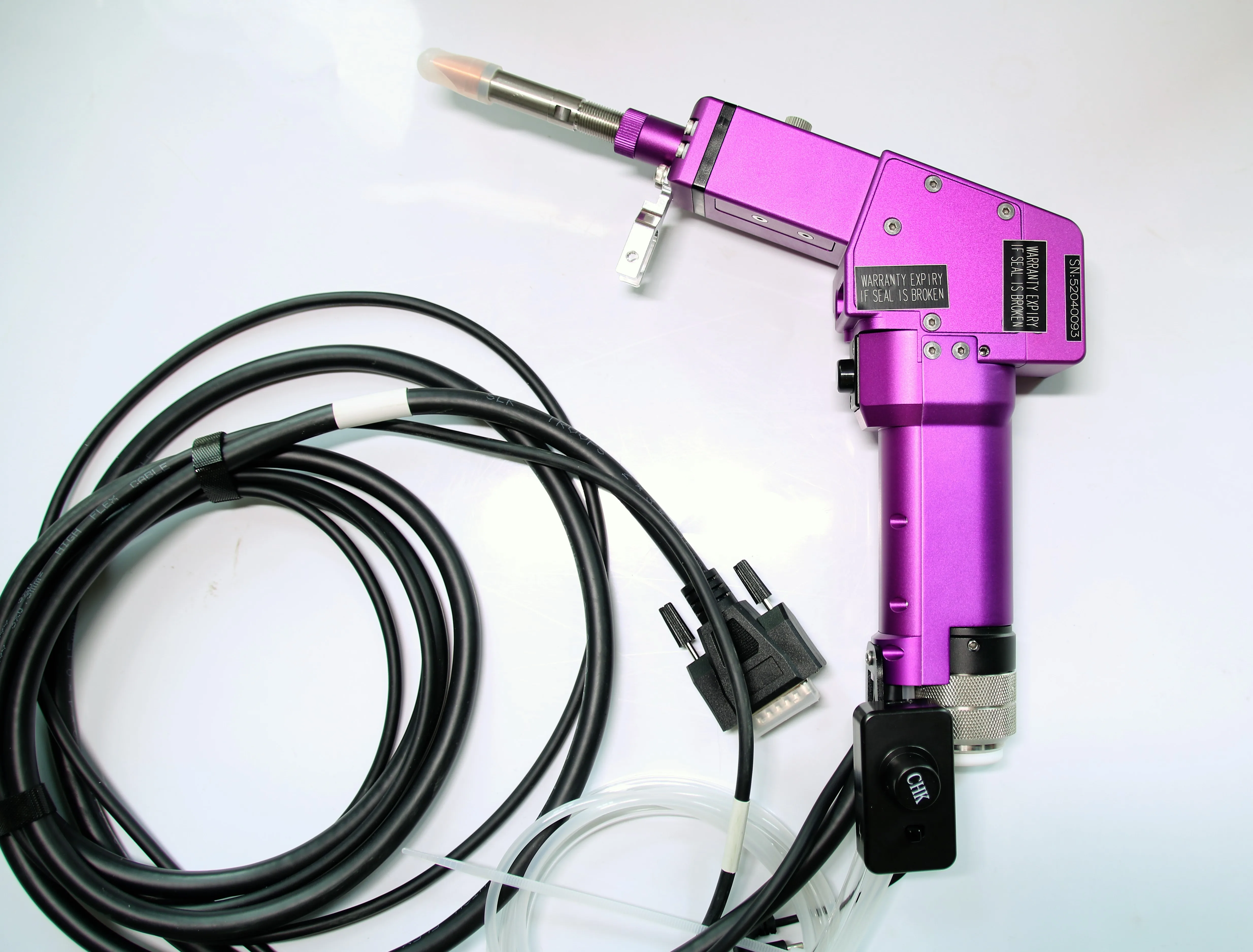 Qilin Dual Galvo Handheld Fiber Laser Welding Gun Welding With The