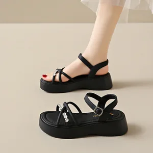 0516 Spring and Summer Roman Shoes Women New Platform Shoes Fashion Set Feet Casual Sandals