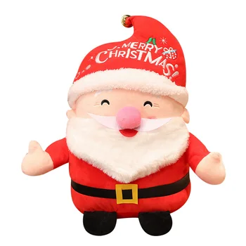 Santa Claus doll cute elk doll Christmas tree throw pillow doll cross border Christmas gift for children