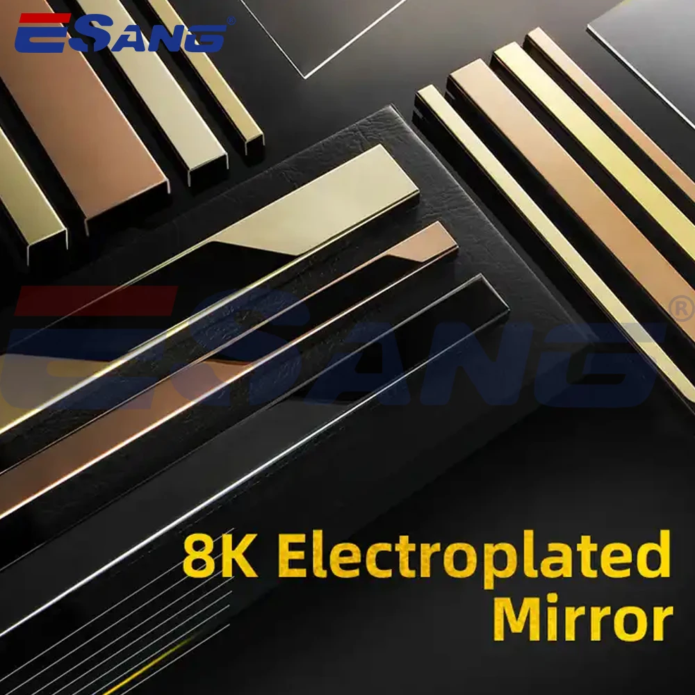 Esang Inox 304 U Edge Trim 6mm Wall Floor Furniture Decoration