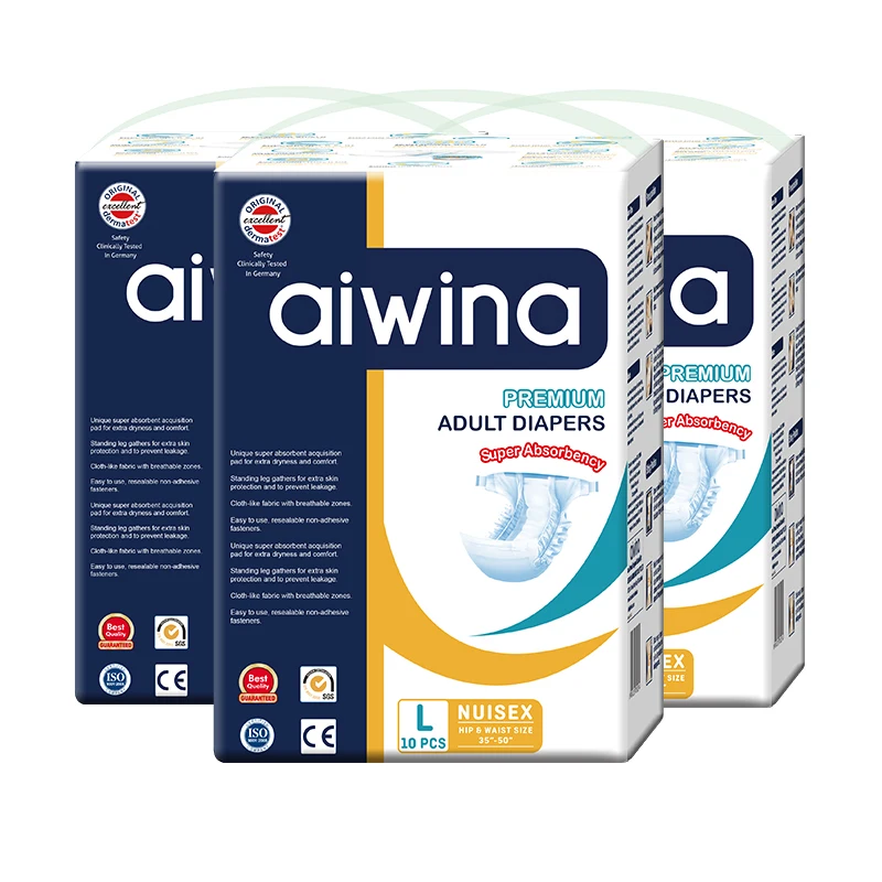 AIWINA extra Large 5xl Single Tape Hygiene Economic c Grade Adult Diapers Loose Australia for Adults Man