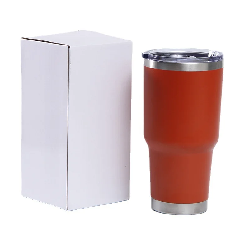 Ecofriendly 20oz 30oz Powder Coated Tumbler Insulated Double Wall