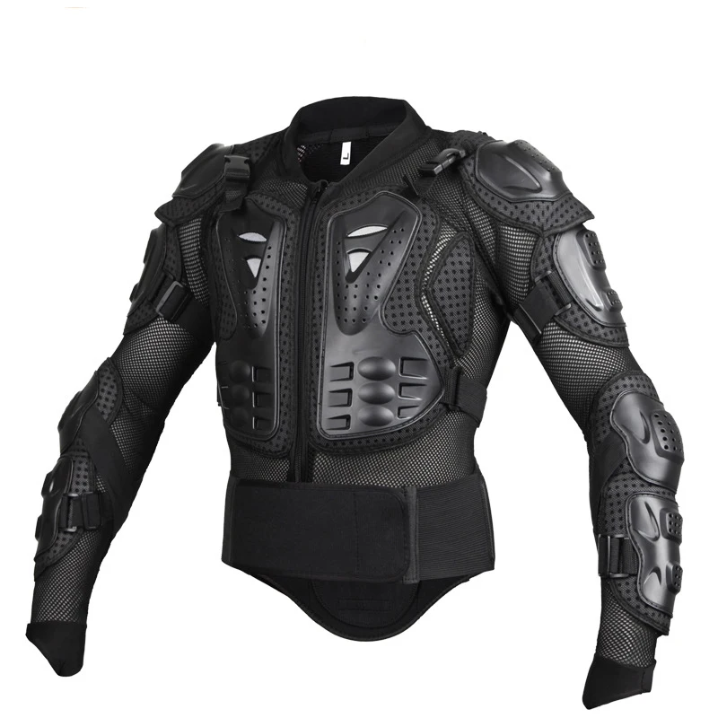 Full Body Riding Spine Chest Protection EVA Pad Protective PE Shell Motorcycle Biker Jacket Biker armor Vest