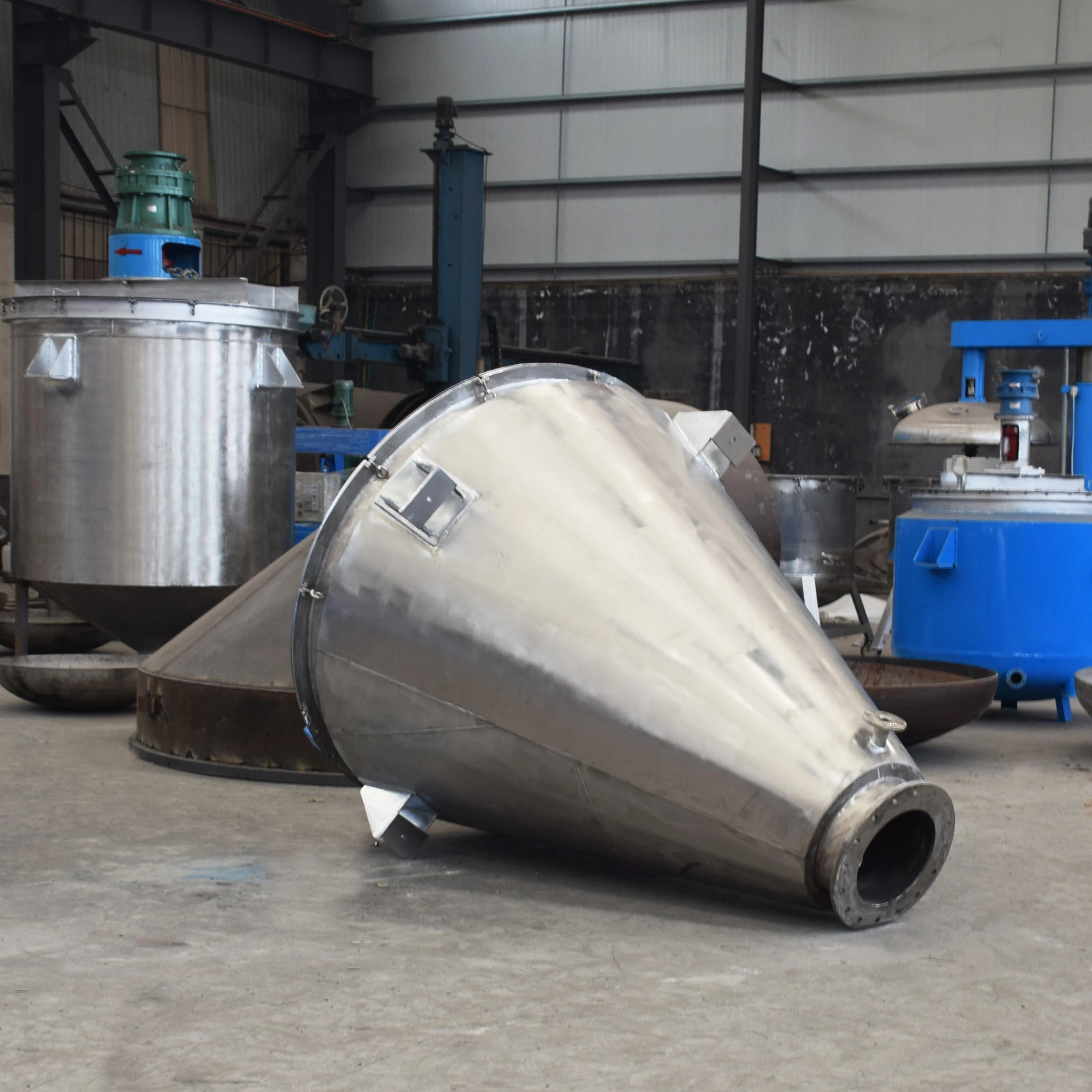 DSH Series SS304 Material Cone  Nauta Mixer for Powder