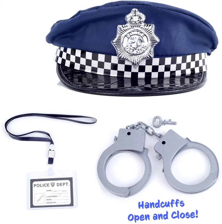 Синий цвет Военный Инструмент игрушки играть дети ролевые игры Набор для ролевых полицейских