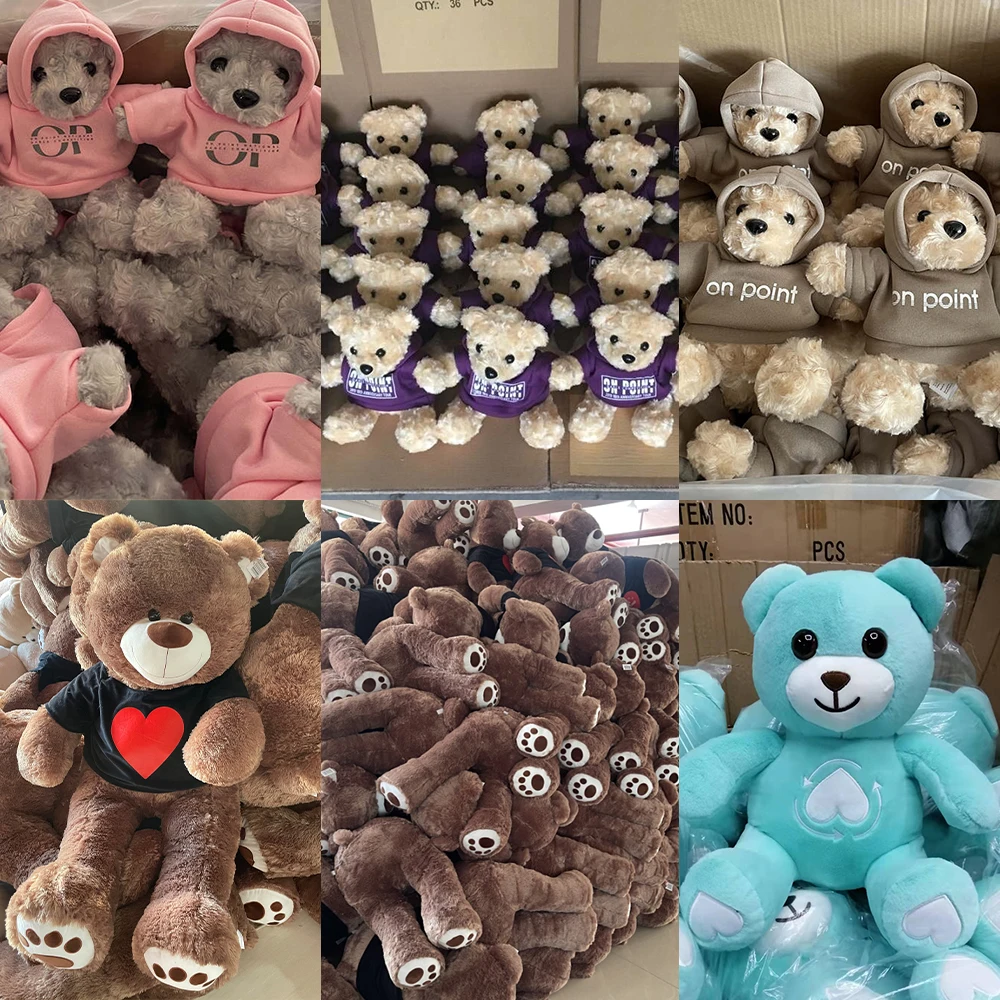 Wholesale Unstuffing Large Teddy Bear Giant Skin Cheap Cute Valentine