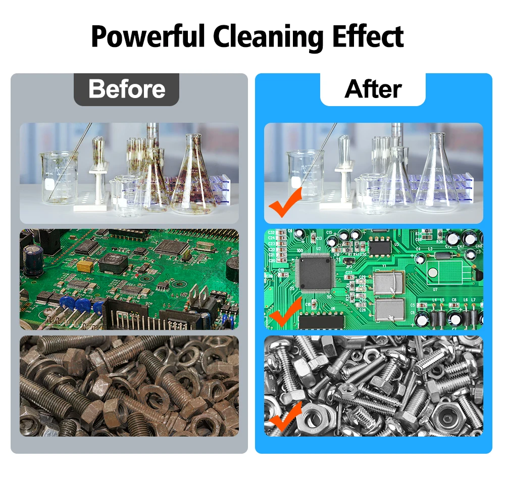 PCB Circuit Board Ultrasonic Cleaning  Instrument Control Motherboard Industrial Drive Circuit Board