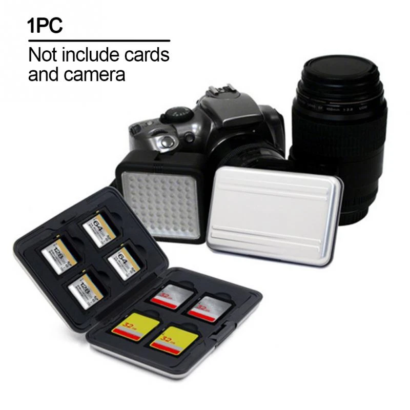 110*20*75mm Waterproof Memory Card Case - Lightweight Organizer