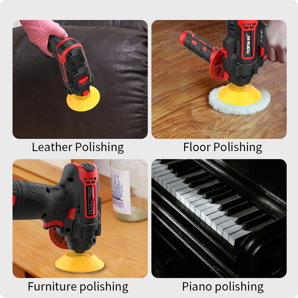 Промышленный 2-скоростной мини-роторный станок для полировки автомобиля