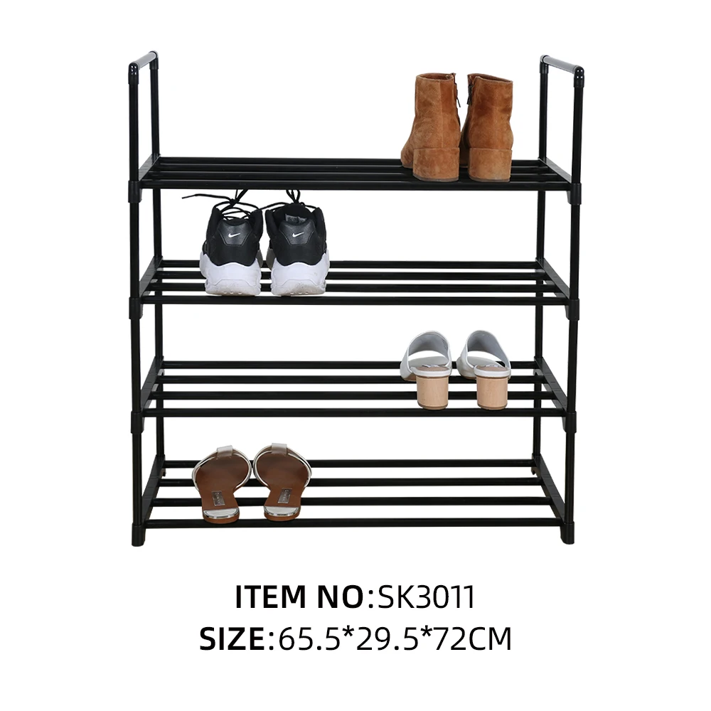Hotselling 4 Tier Shoe Shelves Easy To Assemble Shoe Shelf Organizer