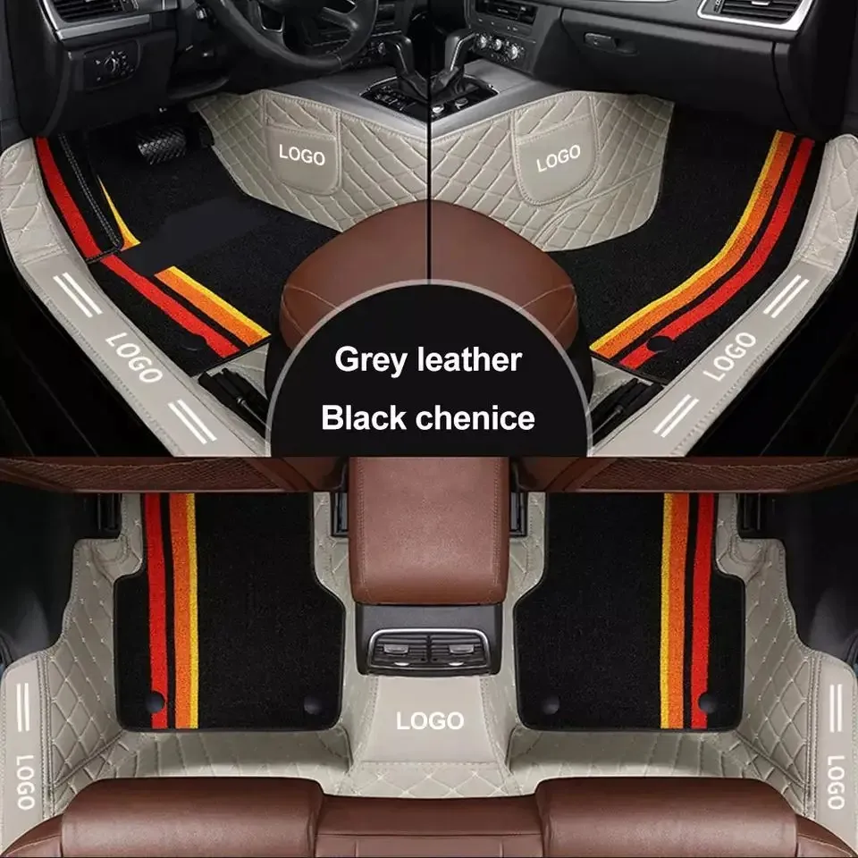 Car Carpet Foot Mat Waterproof Non Slip Universal Tapetes En 3d Para Auto Car Floor Mats Carpet