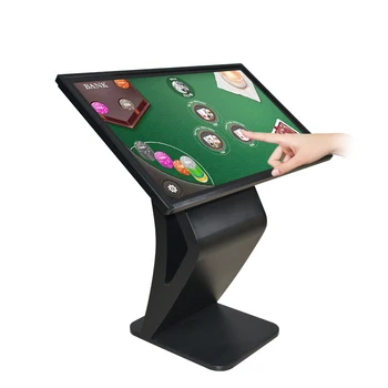 19 22 24 27 32 43 49 55 65 75 86 98 100 inch LCD Digital Signage Display IR Capacitive Touch Screen Horizontal Ad Player Kiosk