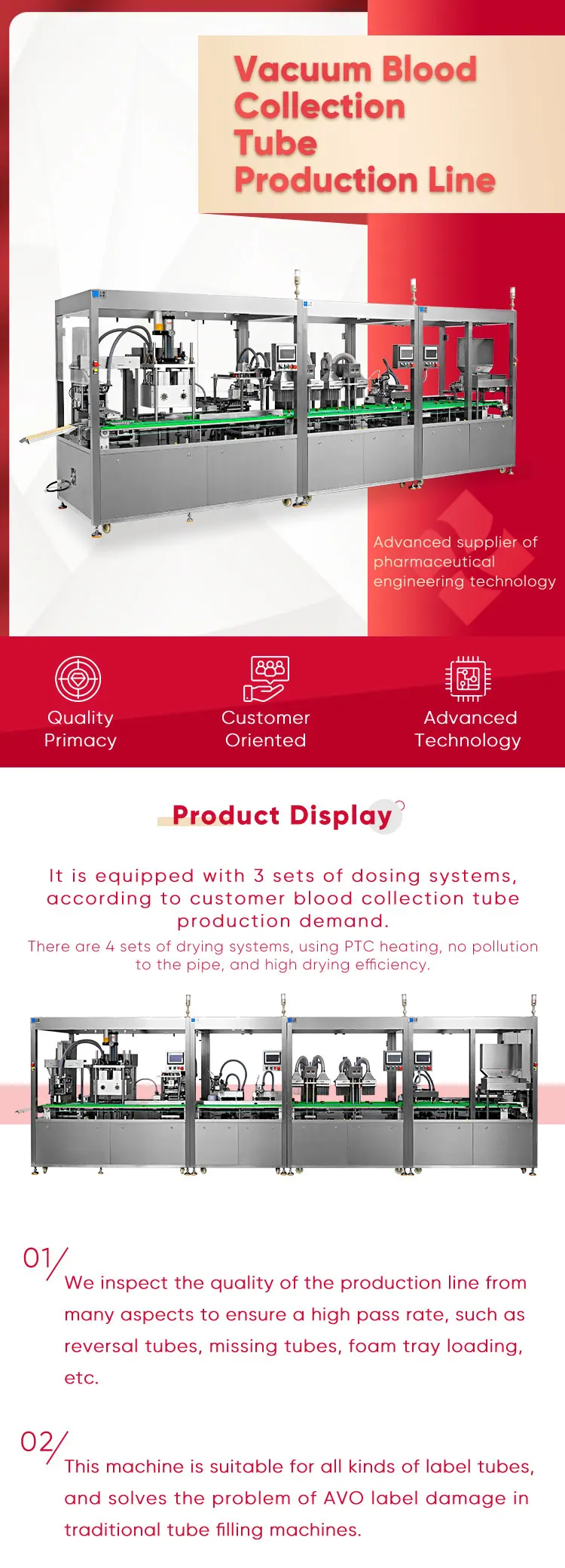 Automatic Blood Collection Tube Making Machine Supplier - Buy Vacuum ...