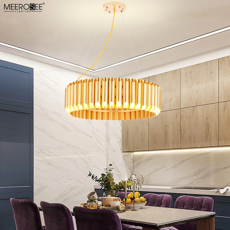 Meerosee Round Ceiling Light Hanging China Lighting for Home Decorration MD86766