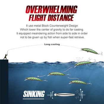 For Nobby Small Sherry Board Submerged Mino Luya ABS Hard Bait 9cm 29g Bass Fishing Gear Wholesale – Hard Lure – view 4