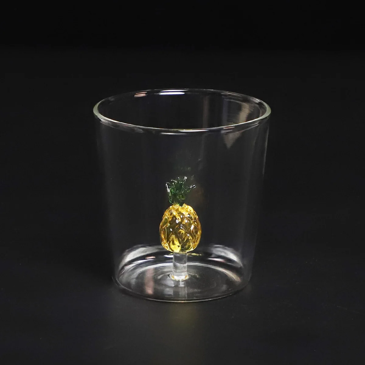 High-value creativity ingenious minimalist design vintage christmas transparent crystal simple design water glass