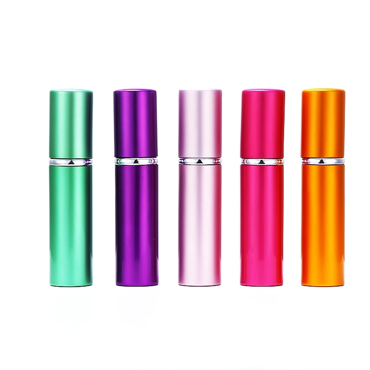 Aluminum 5ml Perfume Use and Refillable Mini Perfume Atomizer