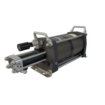 USUN Model: 2AGB100    single action  double head   High pressure  pneumatic  driven nitrogen gas booster transfer pump