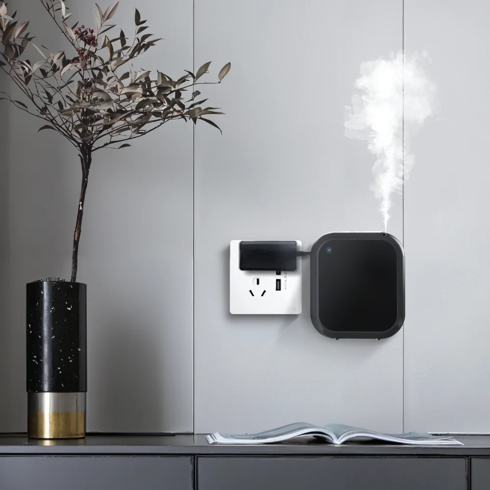 Shopping Center Extra Large Atomizing Capacity Scent Machine Bathroom Wall Mount Essential Oil Aroma Diffuser for Hotel Home