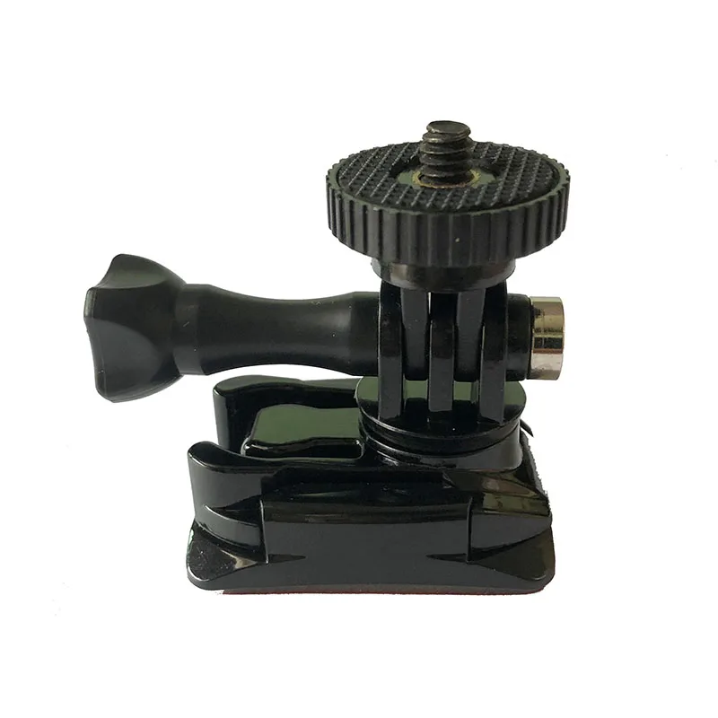 Factory Direct Sale 360 Rotating Adhesive Safety Hard Hat Riding Helmet Mount Camera Go Pro CE RoHs