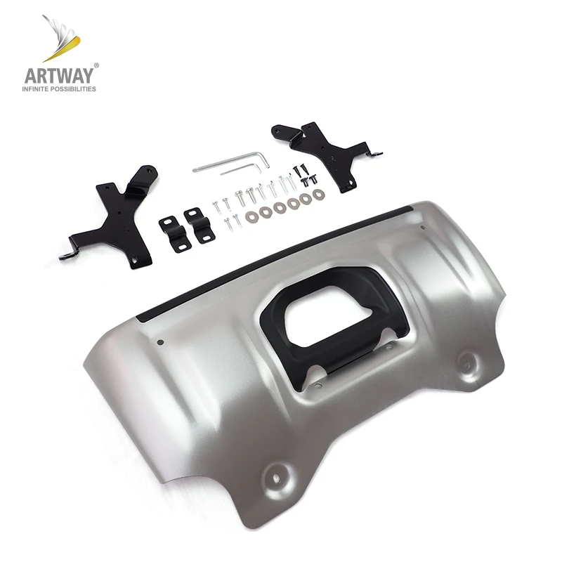 Silver Car Front Bottom Bumper Guard For Land Rover New Defender 2020