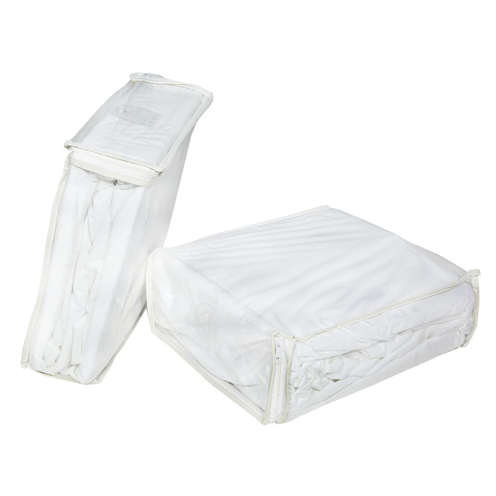 Factory Custom Hilton Hotel Bamboo Quilted Mattress Cover Terry Cotton