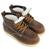 Brown  wool-lined style