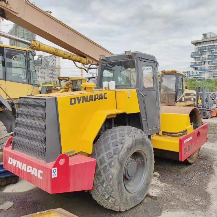 2018 Dynapac CA30D Used Road Roller with 8 Ton Static Linear Pressure and 0~14km/h Travel Speed