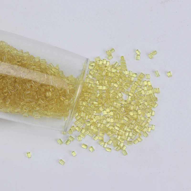 Бесплатный образец полиэфиримидные пластиковые гранулы ПОЛИМЕРНЫЕ ГРАНУЛЫ Pei хорошая устойчивость к УФ-излучению
