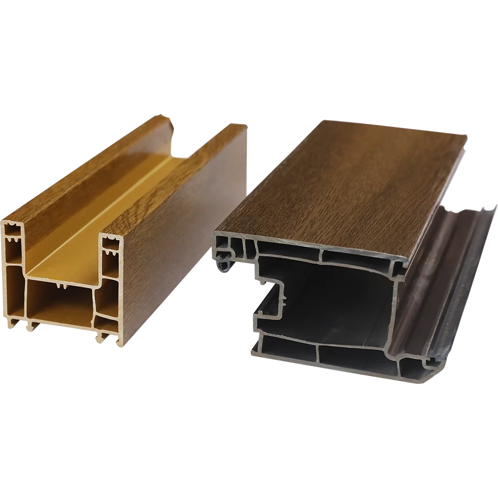 Upvc windows and Doors Frame Plastic Extruded Profiles/white Upvc windows Glazing Strips Profile